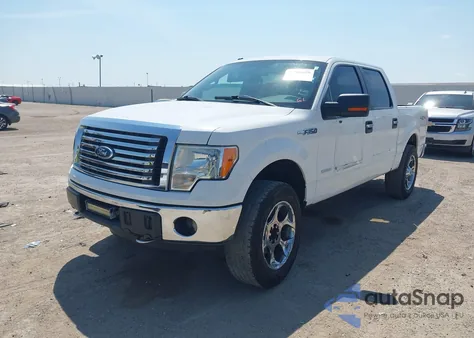2011 Ford F150 Supercrew из США, поврежденный, VIN 1FTFW1ET7BFB54321